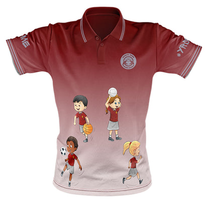 Year 6 School Leavers Polo Shirt - Aim High