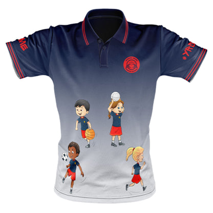 Year 6 School Leavers Polo Shirt - Aim High