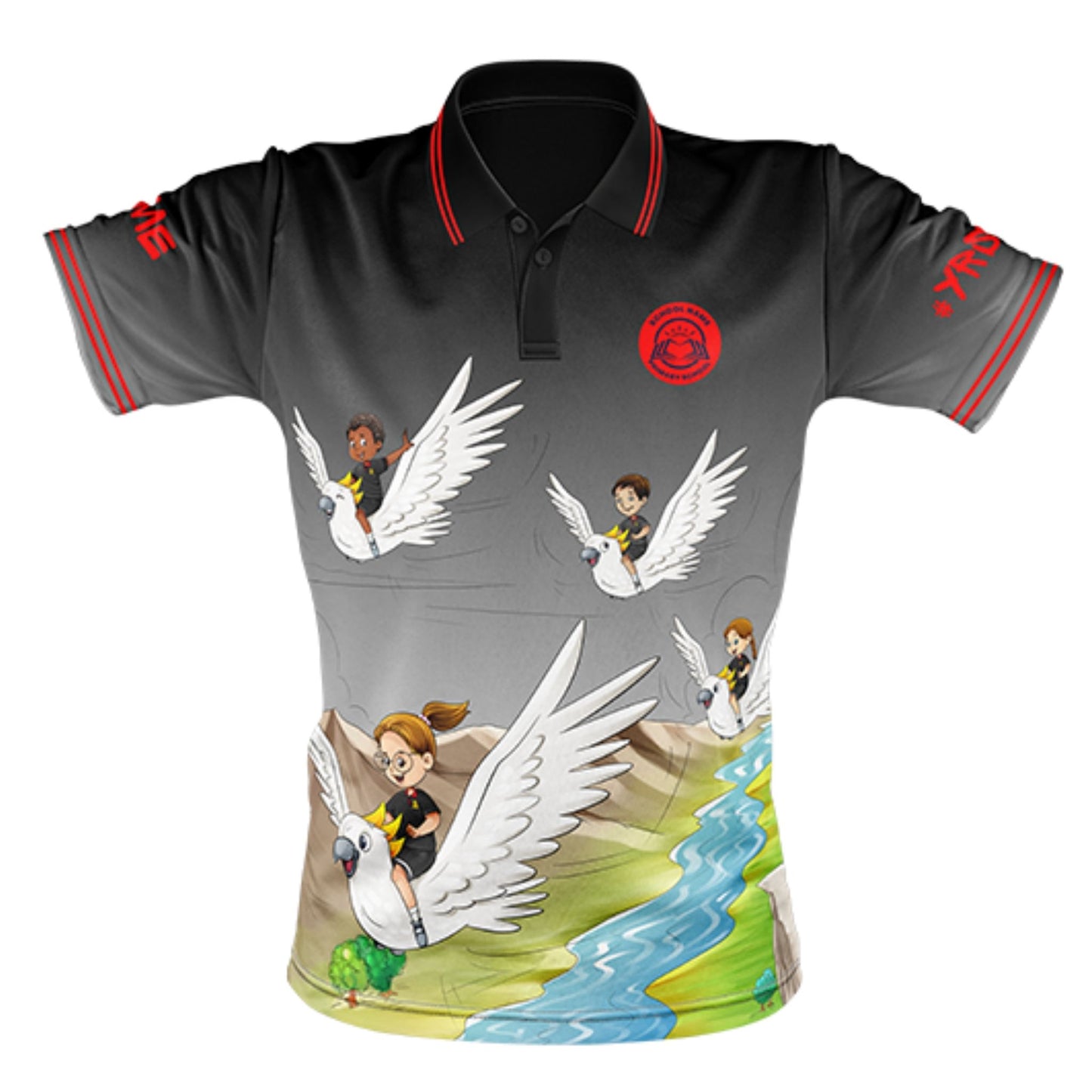 Year 6 School Leavers Polo Shirt - Flying High