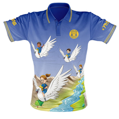 Year 6 School Leavers Polo Shirt - Flying High