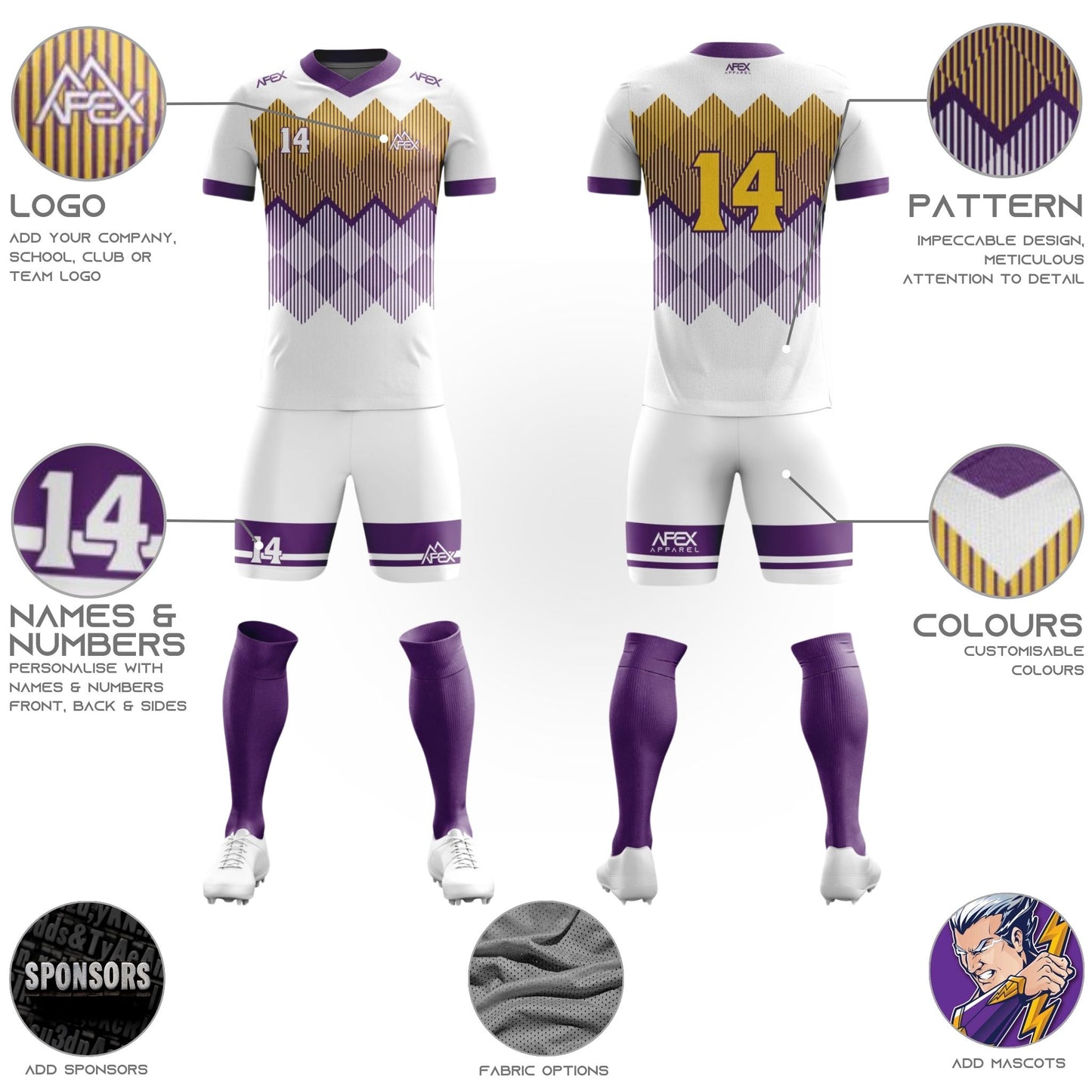 Custom Soccer Uniform - Rapid