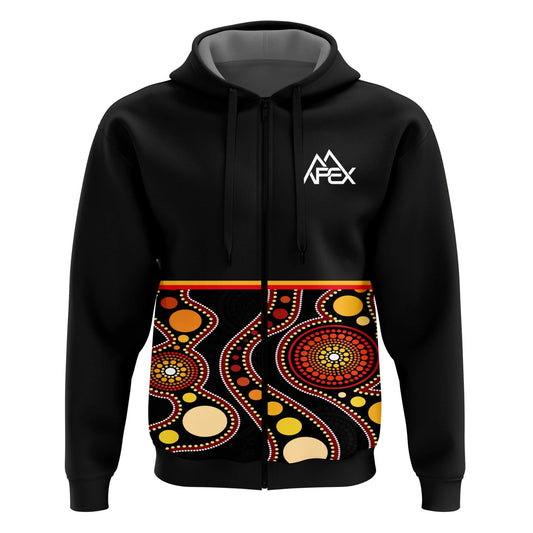 Custom Zip Hoodie - Indigenous 005