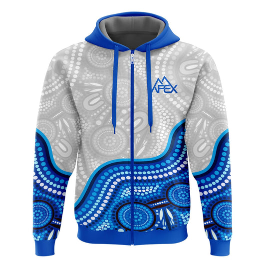 Custom Zip Hoodie - Indigenous 008