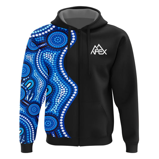 Custom Zip Hoodie - Indigenous 010