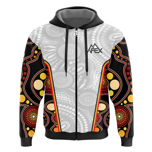 Custom Zip Hoodie - Indigenous 011