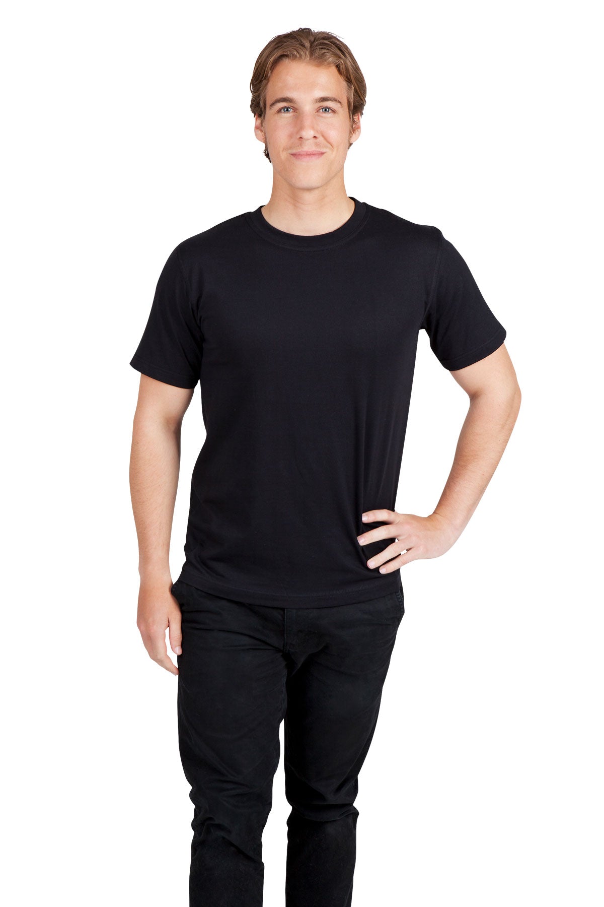 Custom 100% Cotton Men’s Modern Fit T-Shirt - T201HD