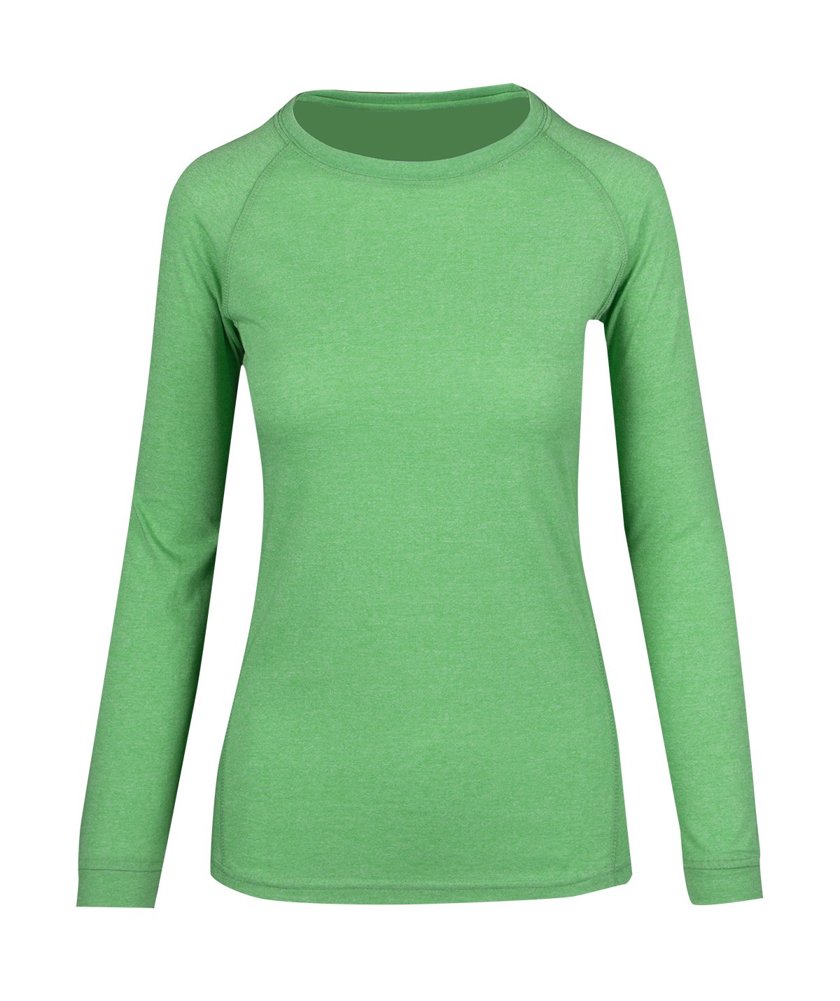 Womens Greatness Heather Long Sleeve T-Shirt - T223LD