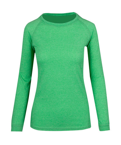 Womens Greatness Heather Long Sleeve T-Shirt - T223LD