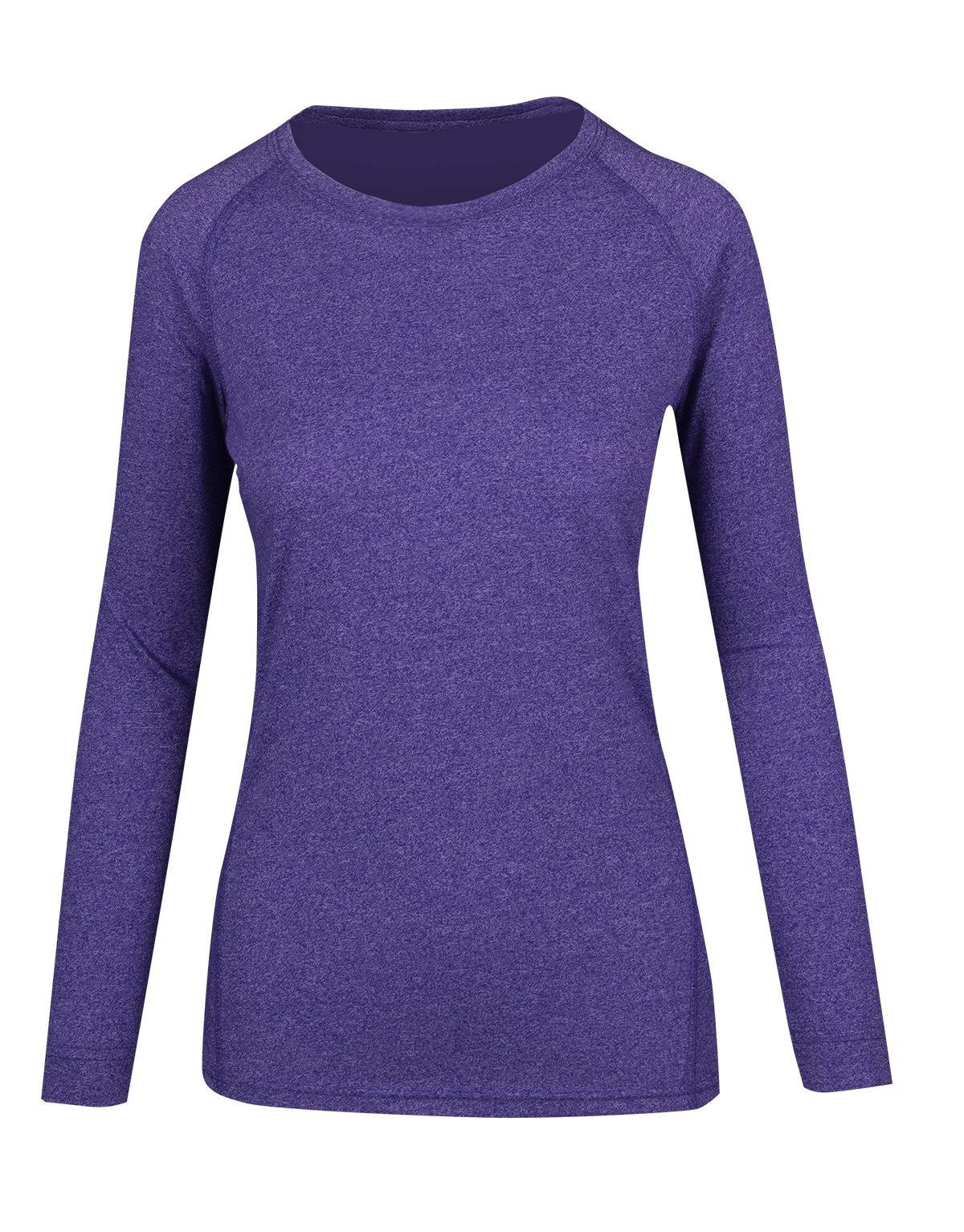 Womens Greatness Heather Long Sleeve T-Shirt - T223LD