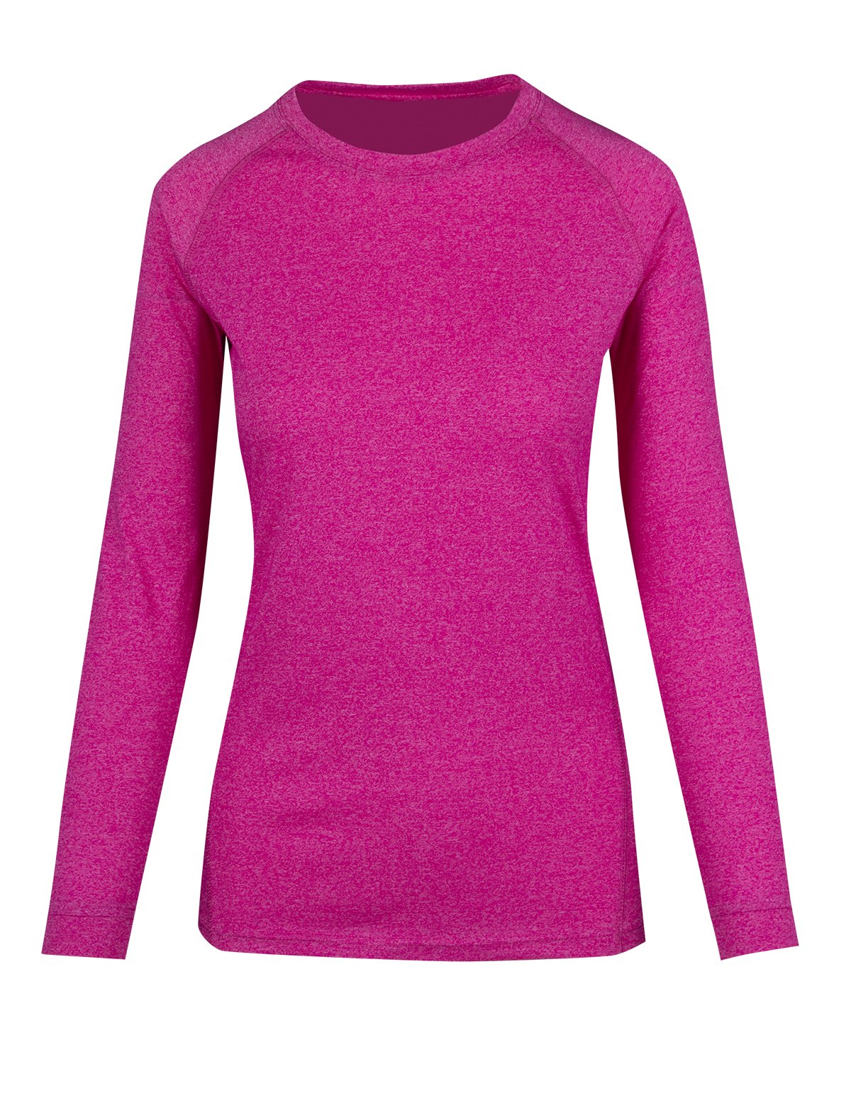 Womens Greatness Heather Long Sleeve T-Shirt - T223LD