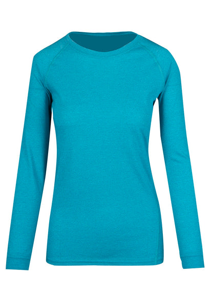 Womens Greatness Heather Long Sleeve T-Shirt - T223LD