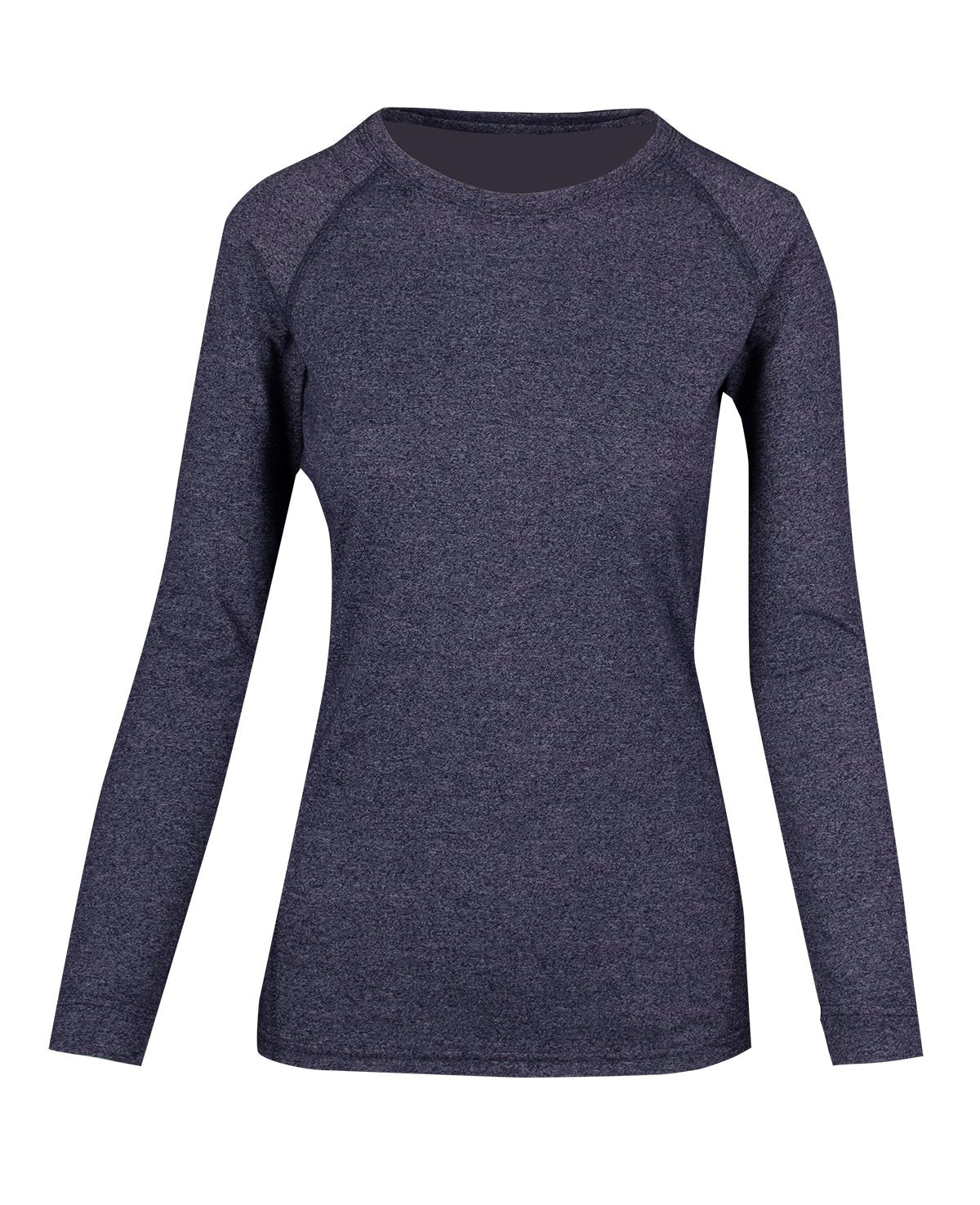 Womens Greatness Heather Long Sleeve T-Shirt - T223LD