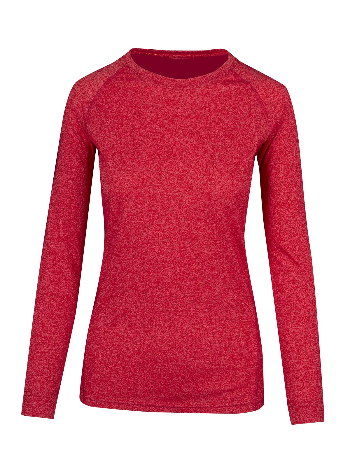 Womens Greatness Heather Long Sleeve T-Shirt - T223LD