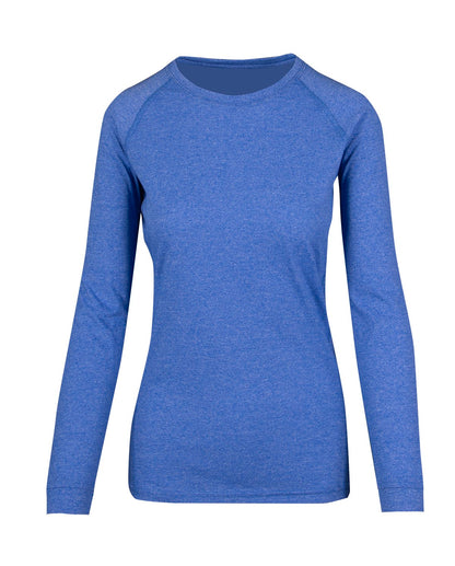 Womens Greatness Heather Long Sleeve T-Shirt - T223LD