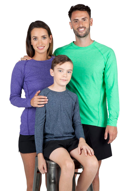 Unisex Greatness Heather Long Sleeve T-Shirt - T223LS