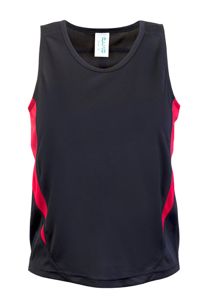 Kids Accelerator Cool-Dry Singlet - T308SG