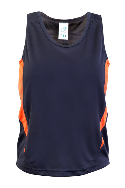 Kids Accelerator Cool-Dry Singlet - T308SG