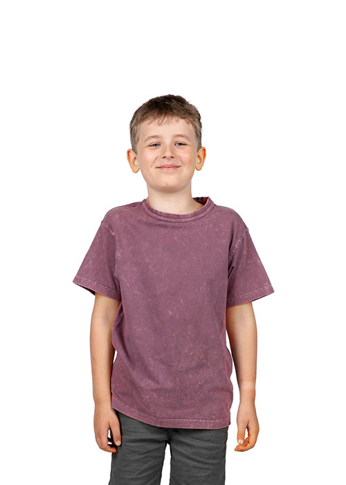 Kid's Stone Wash T-Shirt - T317KS