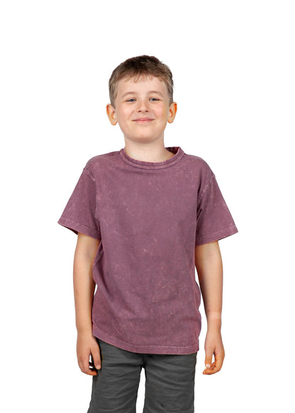 Kid's Stone Wash T-Shirt - T317KS