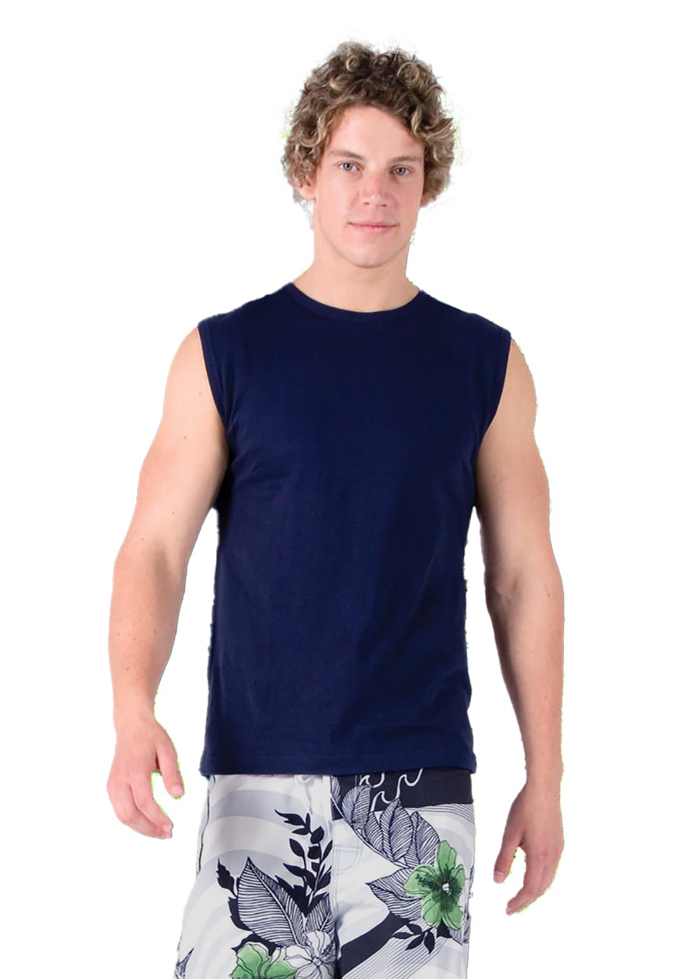 Custom 100% Cotton Men’s Muscle T-Shirt - T402MS