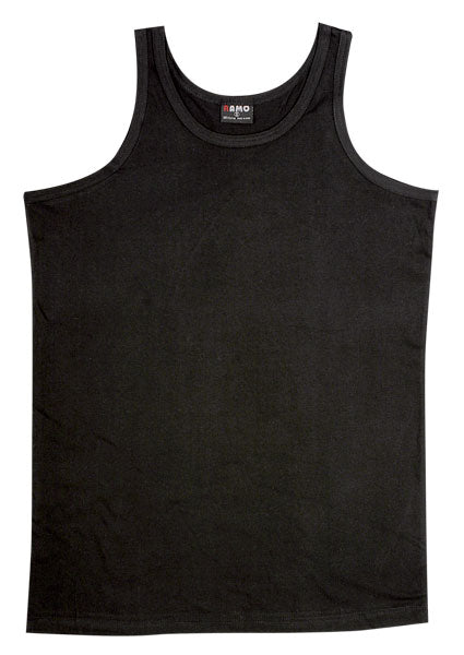 Men's 100% Cotton Singlet - T702HS