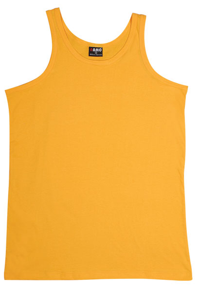 Men's 100% Cotton Singlet - T702HS