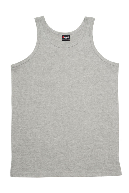 Men's 100% Cotton Singlet - T702HS