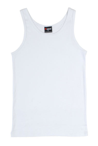 Men's 100% Cotton Singlet - T702HS