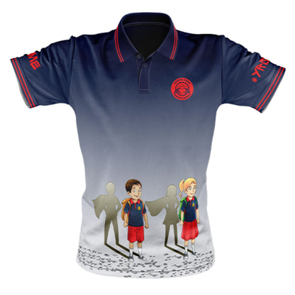 Year 6 School Leavers Polo Shirt - Superheroes