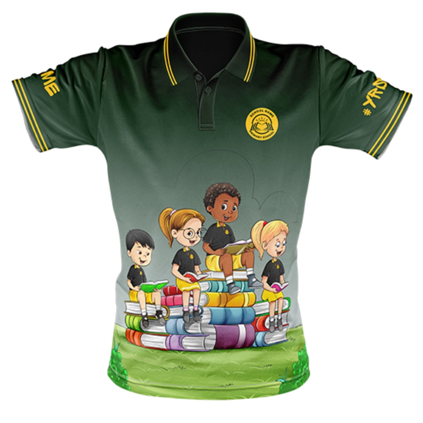 Year 6 School Leavers Polo Shirt - Elevate