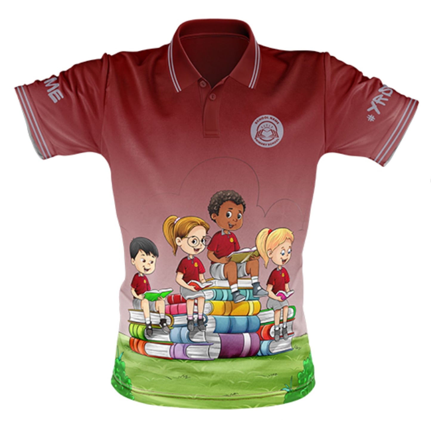 Year 6 School Leavers Polo Shirt - Elevate