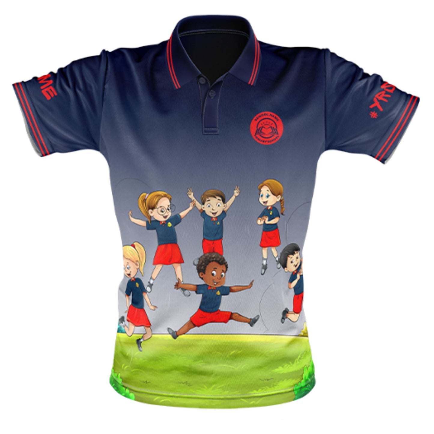 Year 6 School Leavers Polo Shirt - Embrace