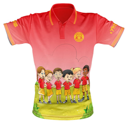 Year 6 School Leavers Polo Shirt - Friends